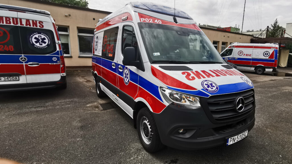 Nowy ambulans w WCRM Konin